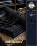 Black Men's Wash & Wear Boski