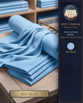 Sky Blue Wash & Wear Boski